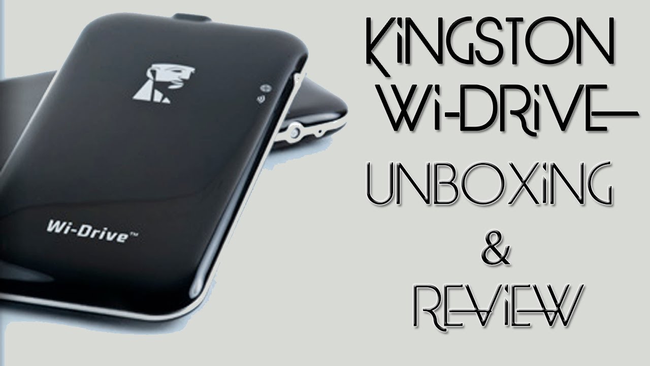 Kingston WiDrive Unboxing & Review for iOS & Android Devices YouTube