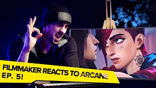 FILMMAKER REACTS TO ARCANE EPISODE 5!