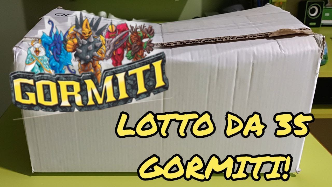 Gormiti Unboxing #3: apriamo un lotto da 35 gormiti! Luxion quasi completata!