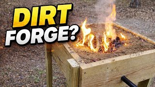I Built a Coal Forge for $0… Out of Dirt