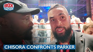 "Shut Your Mouth!" - Derek Chisora FUMES AT Joseph Parker In Heated Clash