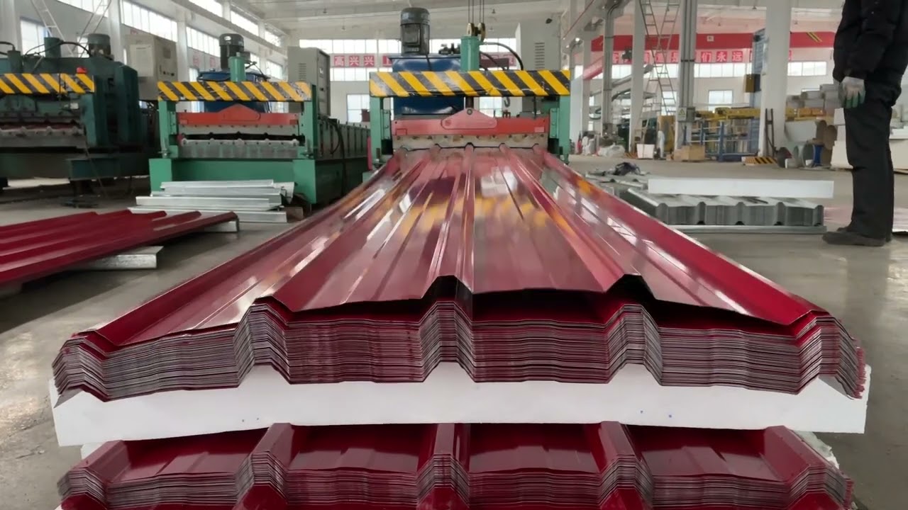 galvanized Corrugated color coated plate