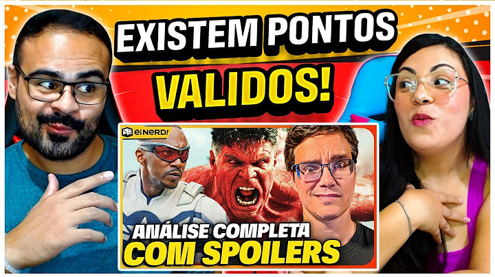 REACT EI NERD | CAPITÃO AMÉRICA ADMIRÁVEL NOVO MUNDO - ANÁLISE COMPLETA [COM SPOILERS]