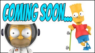 Upcoming Simpsons toys from Kid Robot! - YouTube
