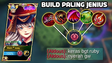 Build Ruby Paling Jenius Yang Pernah Ada - Build Terbaik Ruby 2023 Mobile Legends