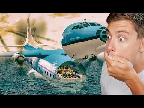 Reacting To SCARY Plane Crashes in beamNG