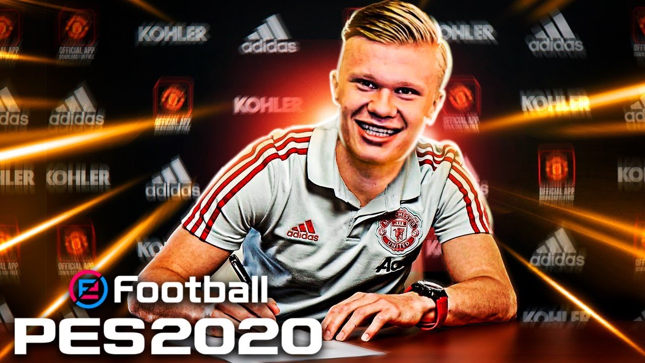 HAALAND VOLTOU DEPOIS DE 1 ANO EMPRESTADO !! PES 2020  