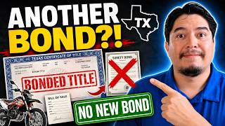 The Car Already HAD a Bonded Title — Does He Need Another Bond