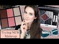 Trying NEW Makeup | DIOR HOLIDAY 2020 Black Night 089 palette | Burberry | House of Sillage