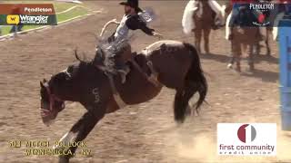 Mitch Pollack Leads Friday Saddle Bronc Riding at 2019 Pendleton Round-Up