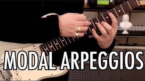 Modal Arpeggios - The Best Lesson You NEVER Had In Your Life