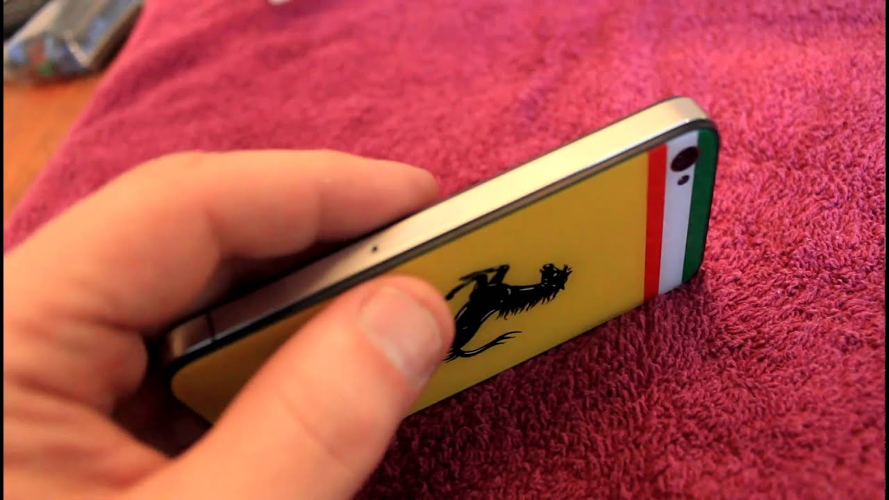 Apple iPhone 4 - Ferrari bach glass housing