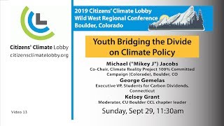 Youth Bridging the Divide on Climate Policy Net Worth