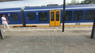 Zeldzaam De Sng Vertrekt Van Station Gouda Goverwelle Richting Tiel Op 18 Juli 2024