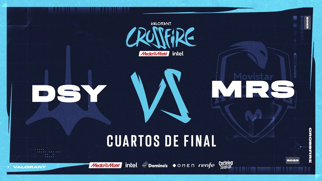 DSYRE VS MOVISTAR RIDERS MAPA 1 - CUARTOS DE FINAL - PLAYOFFS - CROSSFIRE MEDIAMARKT E INTEL 2023