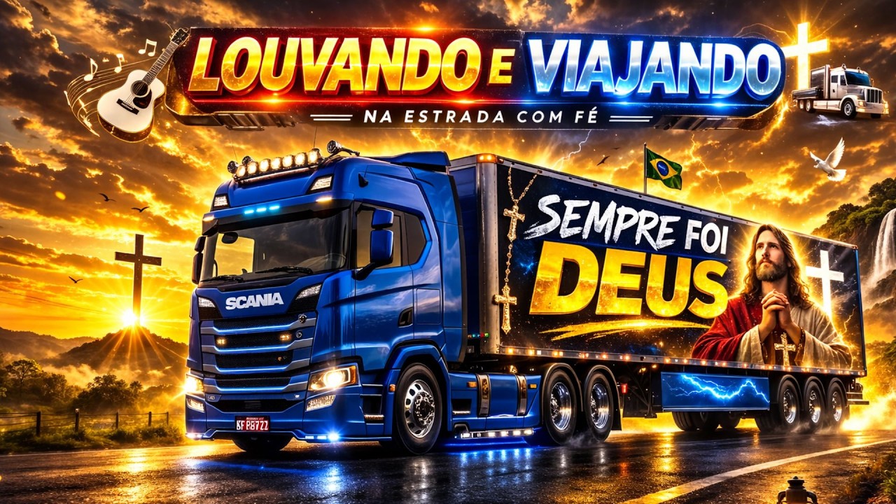 Escolta Divina | Louvores Modão Para Ouvir Viajando