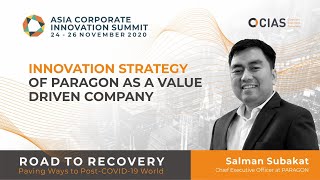 Innovation Strategy of Paragon as a Value Driven Company with Salman Subakat - CEO PARAGON