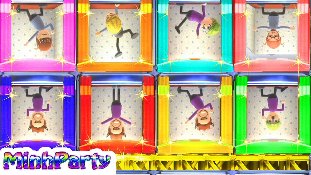 Wii Party U Dojo Domination Luigi Gameplay #2