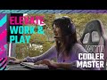 Cooler Master Caliber R1S Rose 電競椅 玫瑰白 product youtube thumbnail