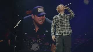 Video thumbnail of "Luke Combs - Dive (Live with Ed Sheeran)"