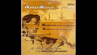 Mendelssohn/Bruch/Milstein, Pittbg Symp Orch, Steinberg–Cncto In E Mn O64,Cncto1 In G Mn, O26 (1954)