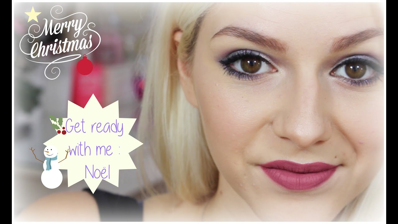 GRWM Noël : Maquillage, coiffure et tenue ♡