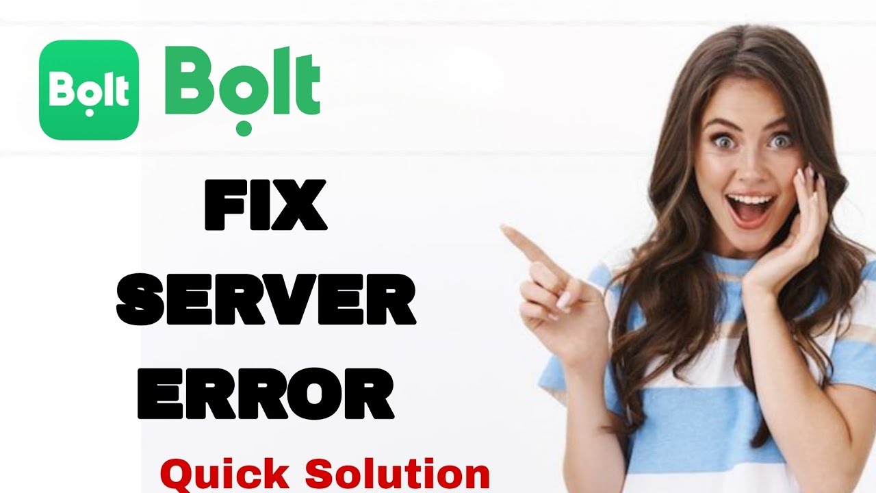 How To Fix And Solve Server Error On Bolt App | Easy Fix - YouTube
