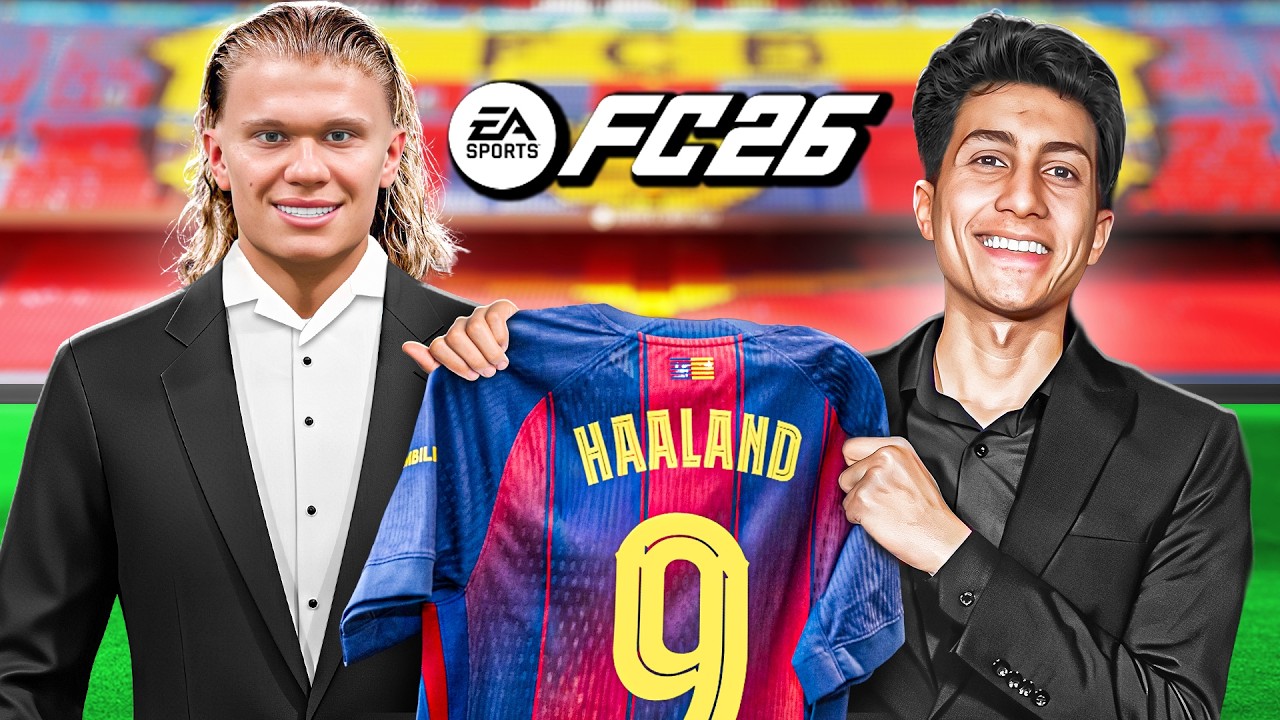 تحدي إعادة بناء برشلونة في FC 26 🔥!!