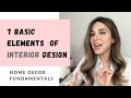7 Basic Elements of Interior Design - elements that make a great interior design | Melody Salehi