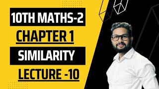 10th Maths2 (Geometry)| Chapter No 1 | Similarity | Lecture 10 | JR Tutorials |