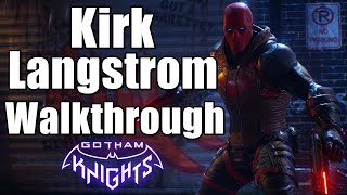 Gotham Knight 1.1 - Kirk Langstrom Walkthrough | Investigate lab workstation