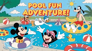 Mickey Mouse and Friends Pool Fun Adventure | Funny Water Games &amp; Kids Cartoon Fun