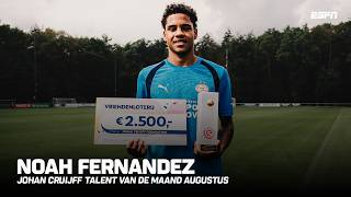 Nojus Fernandez = 𝐉𝐨𝐡𝐚𝐧𝐚 𝐂𝐫𝐮𝐢𝐣𝐟𝐟 𝐓𝐚𝐥𝐞𝐧𝐭𝐚𝐢 𝐯𝐚𝐧 𝐝𝐞 𝐌𝐚𝐚𝐧𝐝 𝐚𝐠𝐮𝐬𝐭𝐨𝐦𝐨 mėn. 🏆🌟