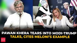 'Learn from Meloni…: Pawan Khera tears into PM Modi’s meet with Trump at G7 Summit