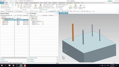 NX Example - How to Create Custom Attribute in B.O.M list using Part List