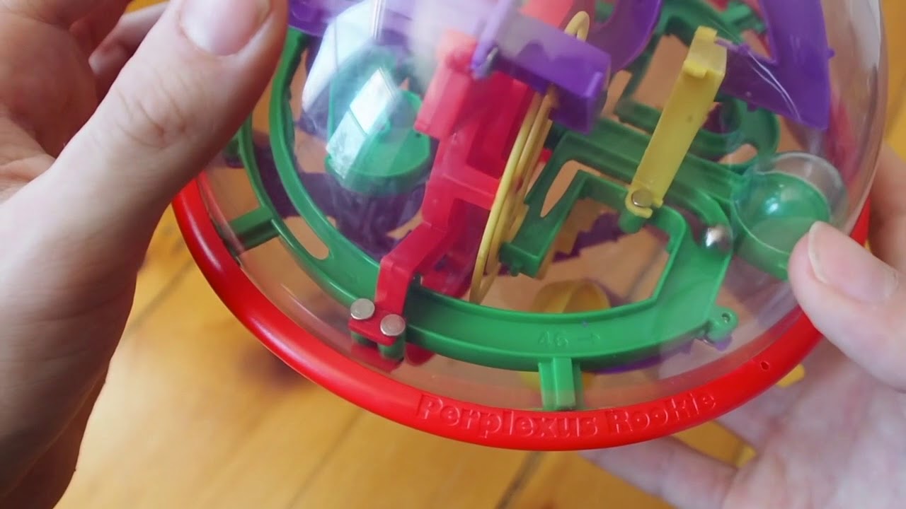 PERPLEXUS CHALLENGE WITH ZOPHIA I PERPLEXUS REBEL 3D BALL-IN-A-MAZE PUZZLE  