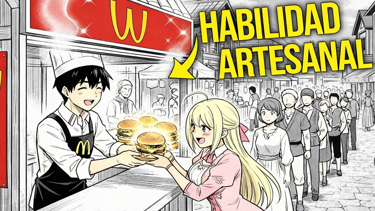 CHICO ISEKAI Renació Como Chef Débil, Pero Su Magia De Creación de Hamburgesas Lo Hizo Millonario
