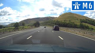 M6 Motorway - J38 (Tebay) to J37 (Kendal/Sedbergh)