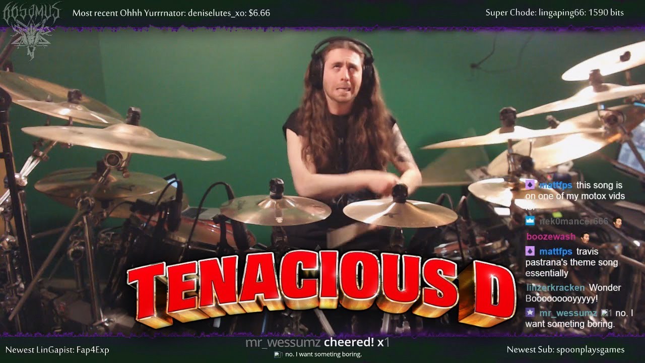 Tenacious D "Wonderboy" DRUMS YouTube