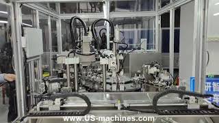 Automatic medical consumable tube assembly machine assembling machine