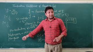 Temperature coefficient of Resistance or Resistivity | Nichrome Constantan and Manganin alloys NCERT