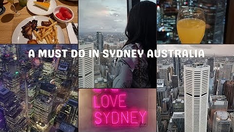 Skyfeast Eat-all-you-can Dinner | Sydney Tower Restaurant Buffet |Sydney Tower Eye #sydneyvlog