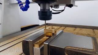 Best Small CNC Router 2.2kW CNC 6040 For Milling Brass from ChinaCNCzone