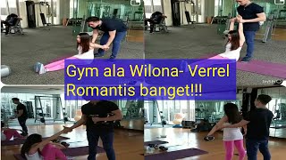 F.U.L.L Galaknya Verrel jadi Personal trainer Wilona