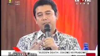 Hot  Ilc Sudden Death Jokowi Vs Prabowo Subianto 20 Mei 2014 part 66