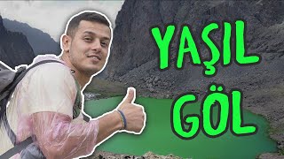 yaşıl göl, şamaxı | gölün rəngi çox qəribədir