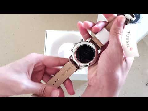 Fossil Q Explorist Generation 3 Brown Leather Smartwatch Unboxing!
