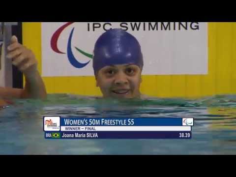 Women's 50m Freestyle S5 | Final | 2015 IPC Swimming World Championships Glasgow