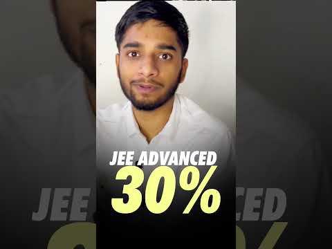 JEE Mains vs JEE Advanced | IIT Motivation #jee #iit #shorts