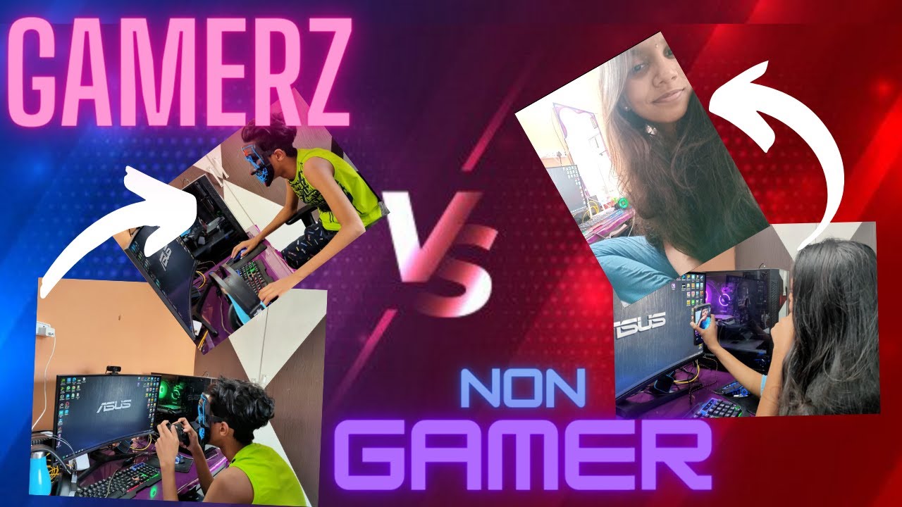 GAMERZ vs NON-GAMERZ (face revealed) - YouTube